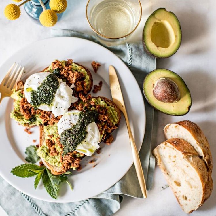 Picture of  Chorizo-Avocado Toast 